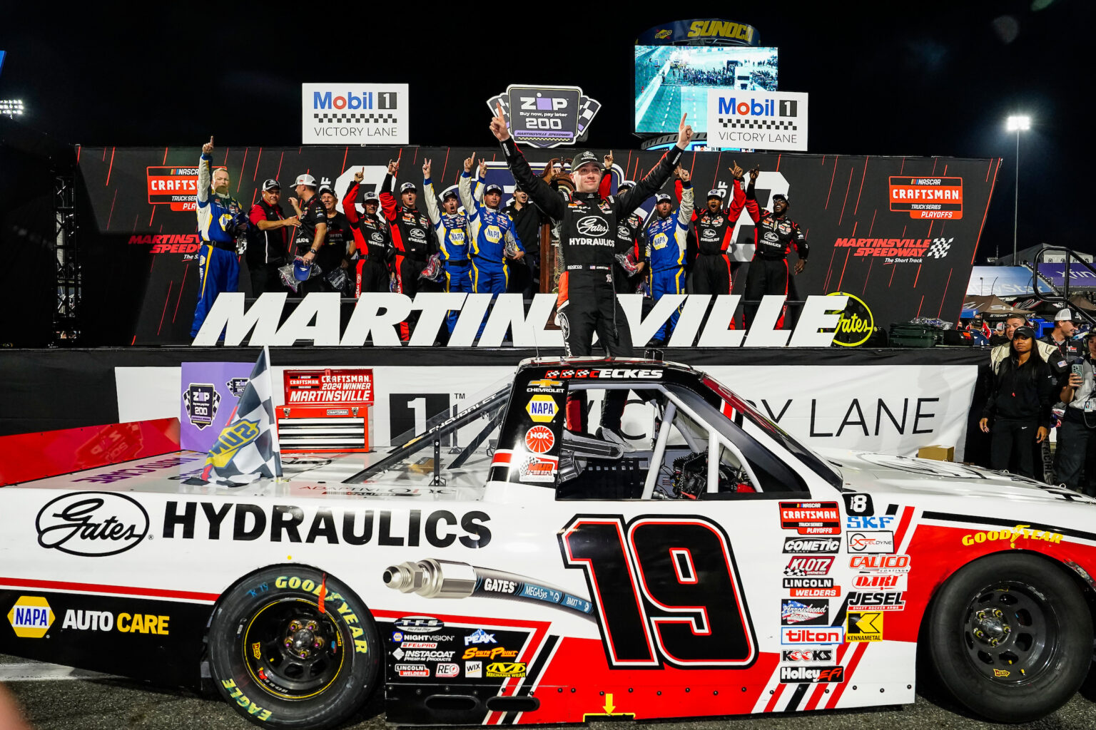 Christian Eckes Napa Truck A Symbol Of Success And A Testament To Partnership
