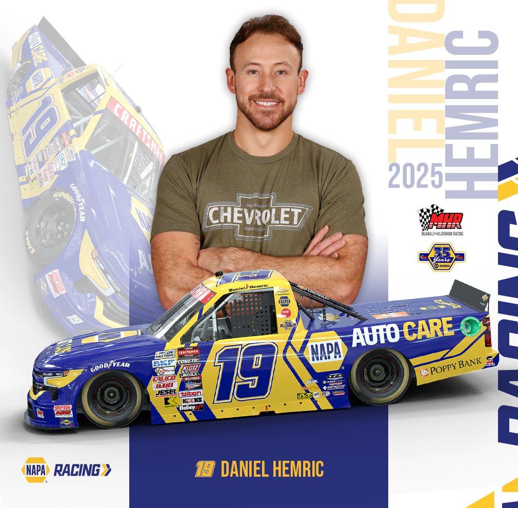 MHR Daniel Hemric Announcement 2025