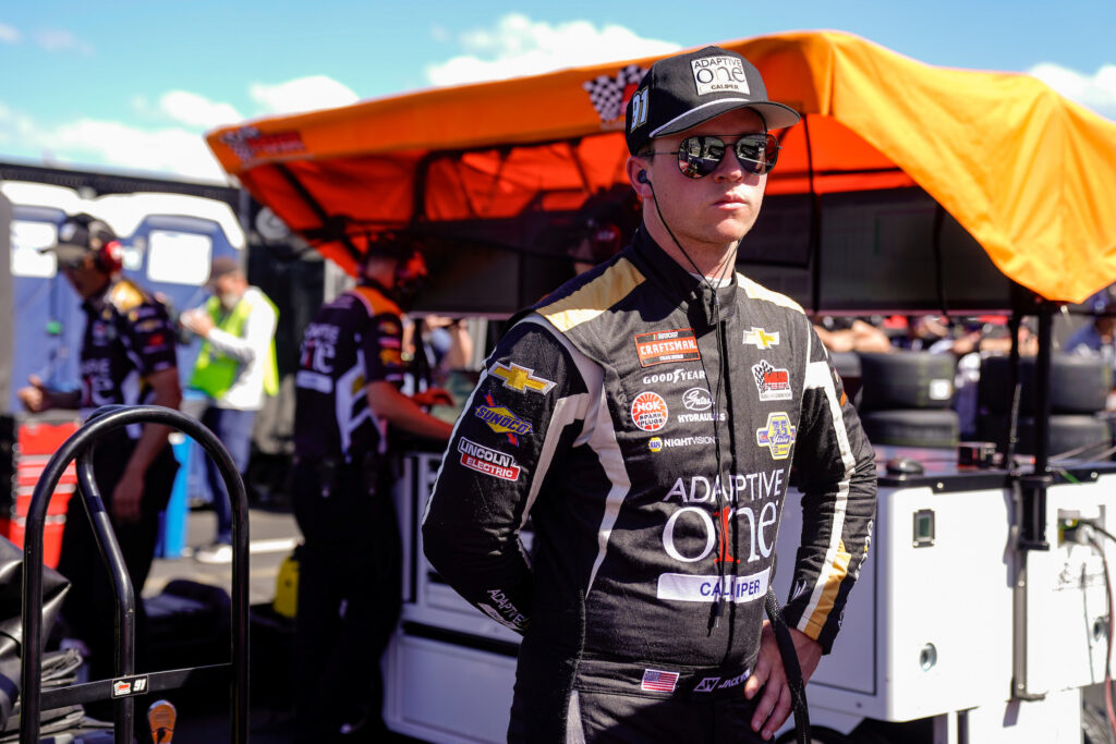 #91: Jack Wood, McAnally Hilgemann Racing, Adaptive One Calipers Chevrolet Silverado