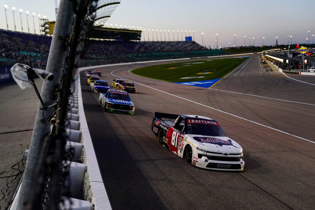 #81: Connor Mosack, McAnally Hilgemann Racing, MKS Pipe and Valve Chevrolet Silverado