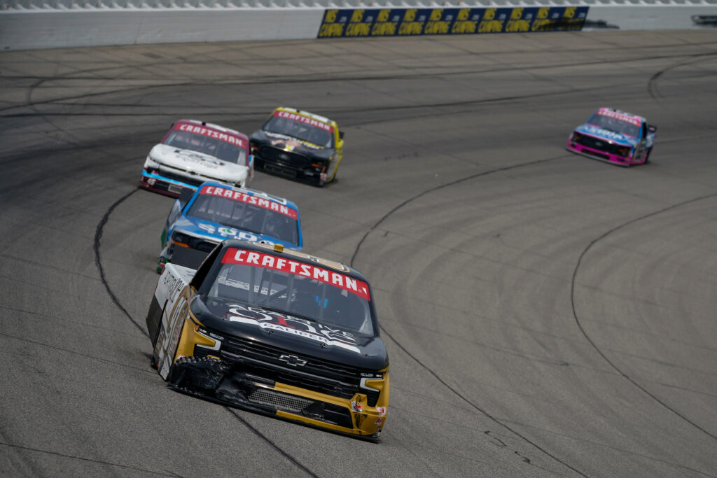 #91: Jack Wood, McAnally Hilgemann Racing, Adaptive One Calipers Chevrolet Silverado