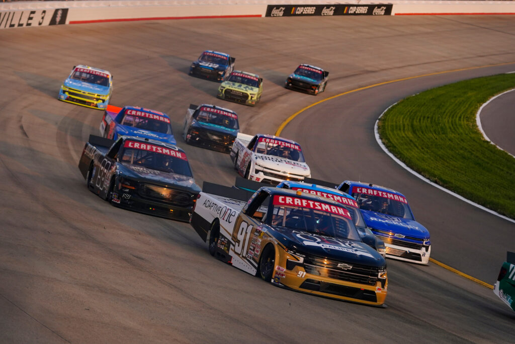#91: Jack Wood, McAnally Hilgemann Racing, Adaptive One Calipers Chevrolet Silverado