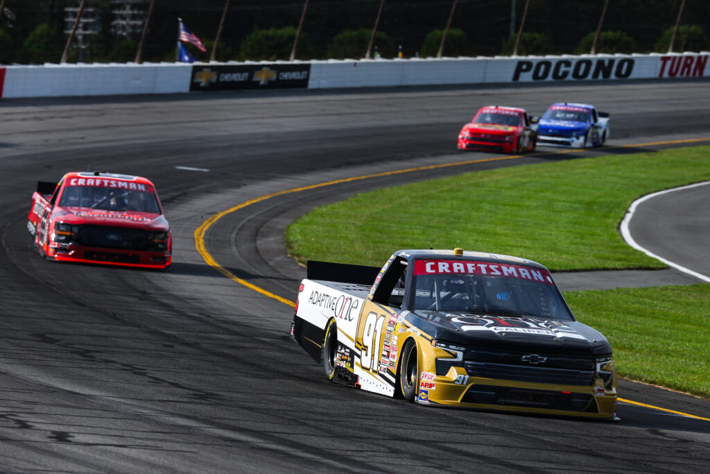 #91: Jack Wood, McAnally Hilgemann Racing, Adaptive One Calipers Chevrolet Silverado