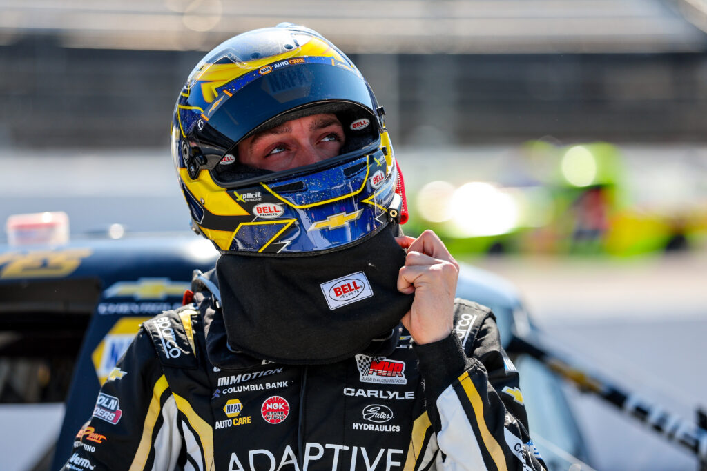 #91: Christian Eckes, McAnally Hilgemann Racing, Adaptive One Calipers Chevrolet Silverado