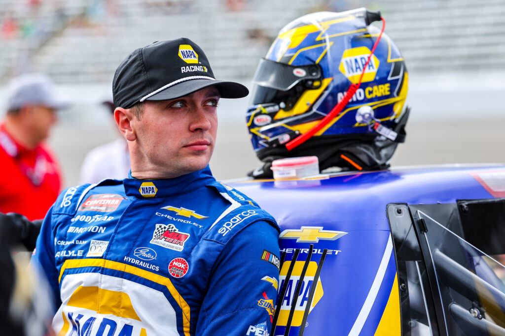 #91: Christian Eckes, McAnally Hilgemann Racing, NAPA Auto Care / Black's Tire Chevrolet Silverado