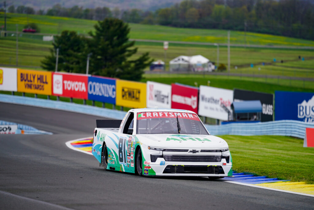 #81: Kris Wright, McAnally Hilgemann Racing, Allegheny Health Network Chevrolet Silverado