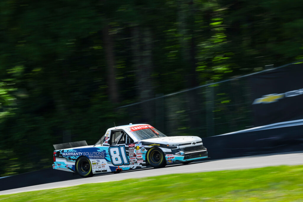 #81: Kris Wright, McAnally Hilgemann Racing, Warranty Solutions Chevrolet Silverado