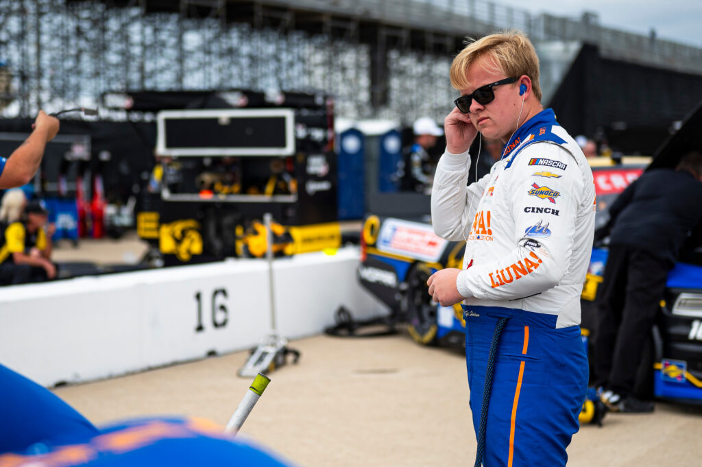 #18: Tyler Ankrum, McAnally Hilgemann Racing, LIUNA Chevrolet Silverado
