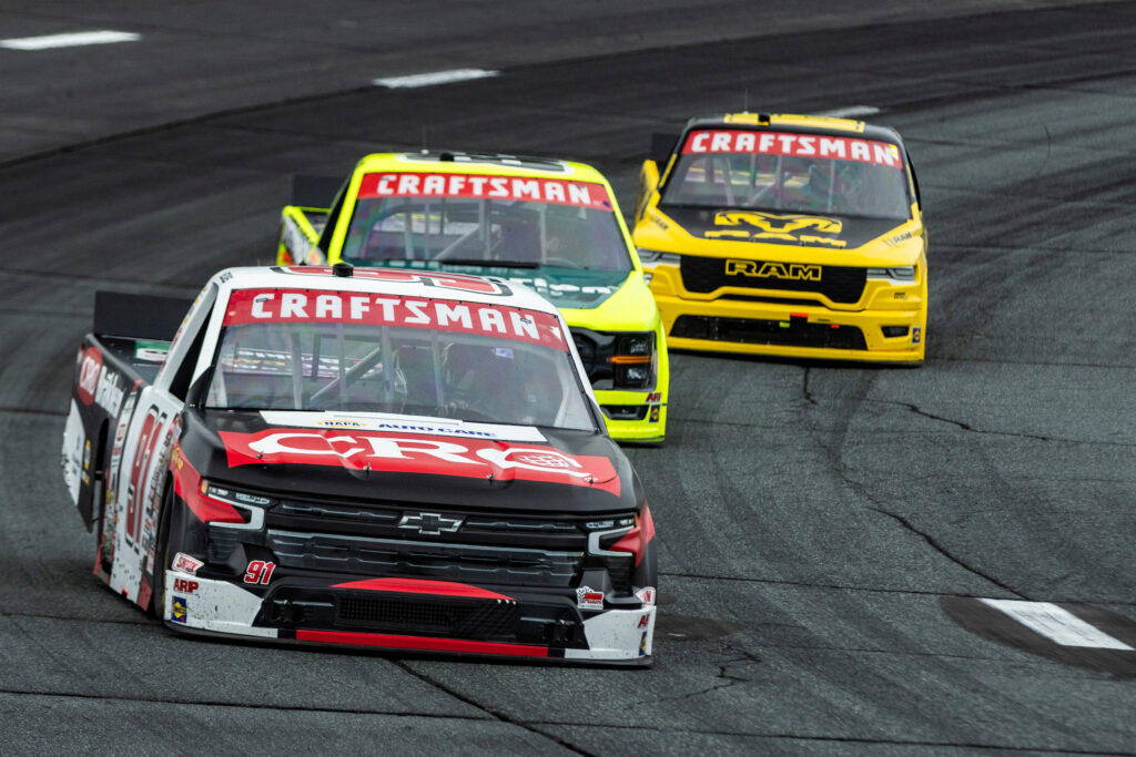 #91: Christian Eckes, McAnally Hilgemann Racing, CRC Brakleen Chevrolet Silverado