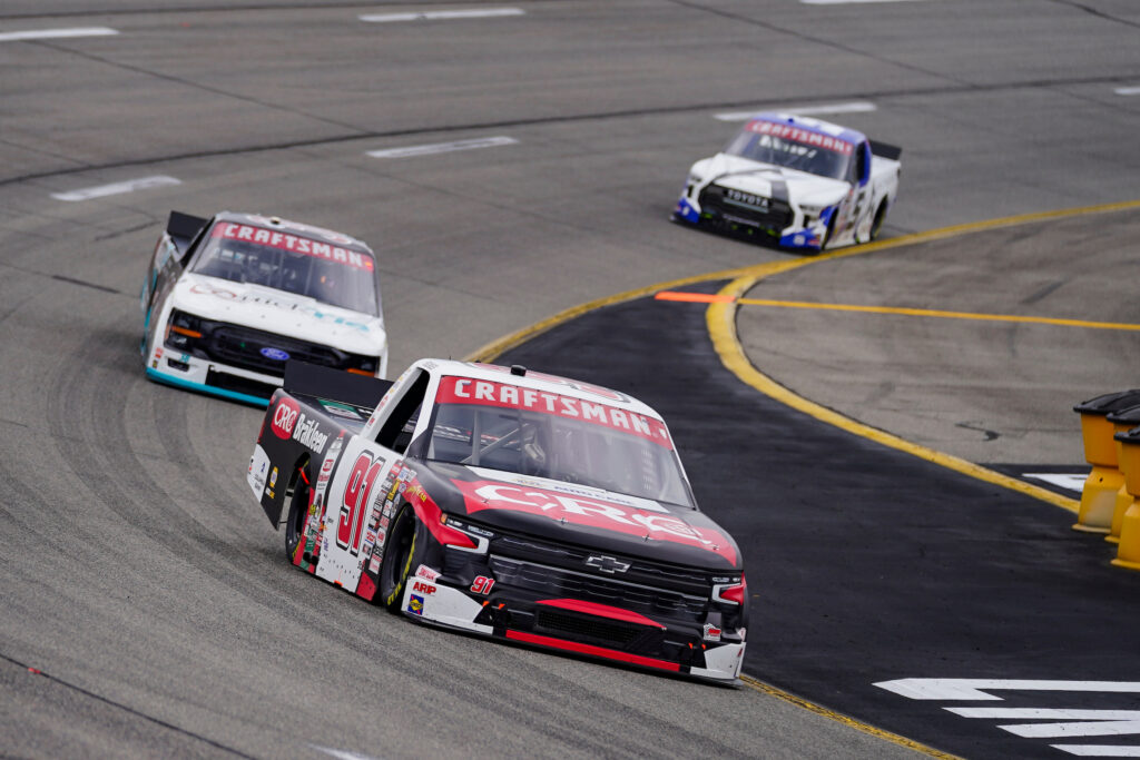 #91: Christian Eckes, McAnally Hilgemann Racing, CRC Brakleen Chevrolet Silverado