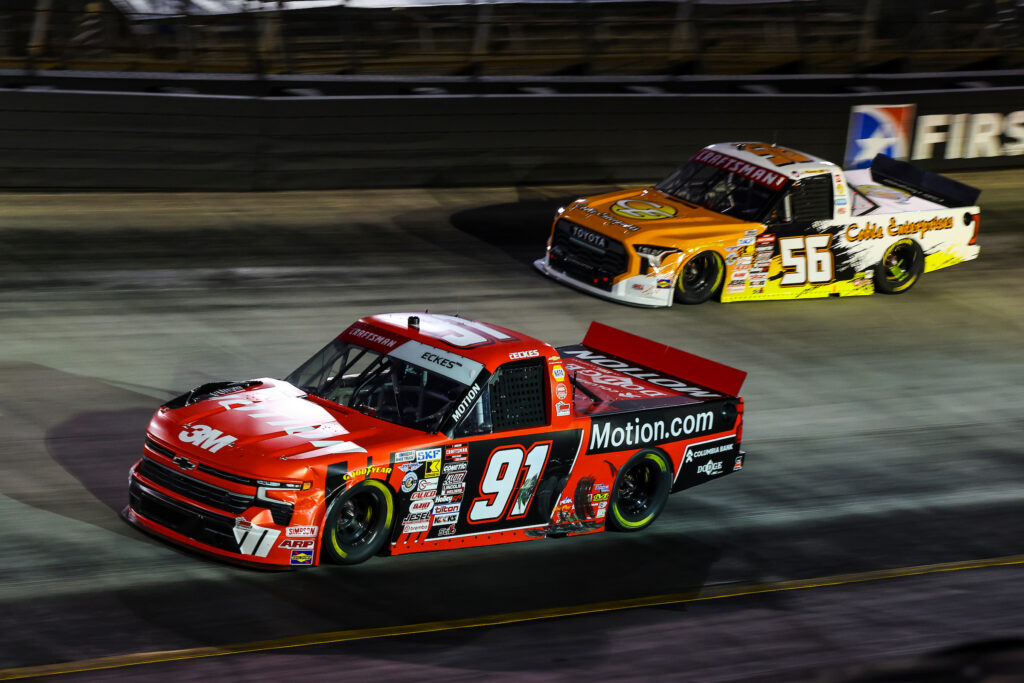 #91: Christian Eckes, McAnally Hilgemann Racing, Motion Industries Chevrolet Silverado