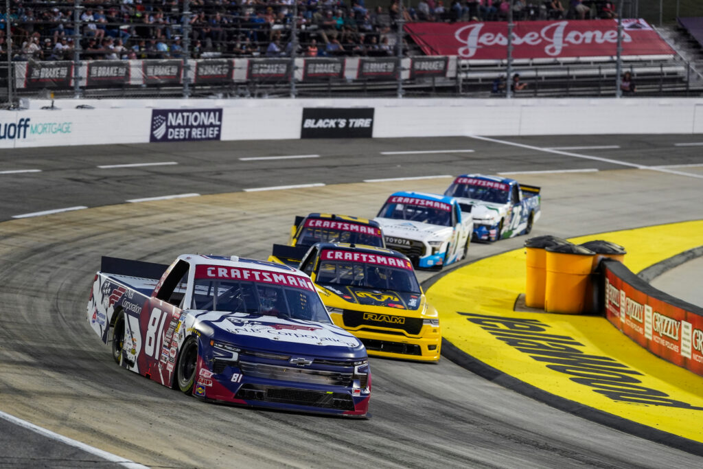 #81: Kris Wright, McAnally Hilgemann Racing, F.N.B. Corporation Chevrolet Silverado