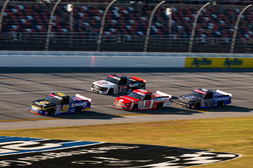 #91: Christian Eckes, McAnally Hilgemann Racing, NAPA AccuFit Chevrolet Silverado